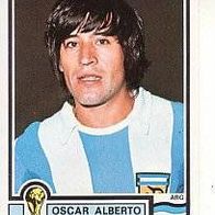 Panini Fußball World Cup Story Oscar Alberto Ortiz Argentina Bild Nr 109