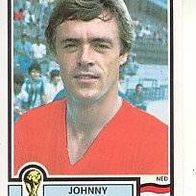 Panini Fußball World Cup Story Johnny Rep Holland Bild Nr 124