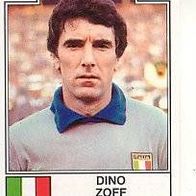 Panini Fußball World Cup Story Dino Zoff Italien Bild Nr 127