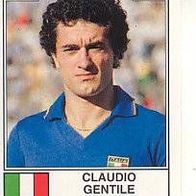 Panini Fußball World Cup Story Claudio Gentile Italien Bild Nr 128