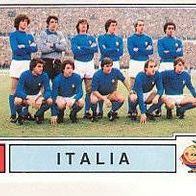 Panini Fußball World Cup Story Mannschaftsbild Italien Bild Nr 135