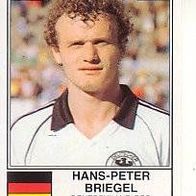Panini Fußball World Cup Story Hans Peter Briegel Deutschland Bild Nr 146