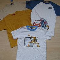 4 tolle T-shirts H&M / ESPRIT / Topolino / BLUE SEVEN Gr. 116/122 1 x NEU