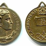 tragbare Medaille "Camionati Studenteschi" 1954, ##44