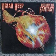 12"URIAH HEEP · Return To Fantasy (RAR 1975)