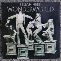 12"URIAH HEEP · Wonderworld (RAR 1974)