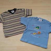 2 x niedliche T-Shirt Gr. 62/68 für kleine Boys....