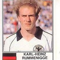 Panini Fußball World Cup Story Karl Heinz Rummenigge Deutschland Bild Nr 159