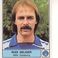 Panini Fussball 1979 Rudi Seliger MSV Duisburg Bild 146