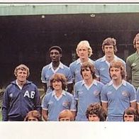 Panini Fussball 1979 Teilbild Manchester City England Bild 356