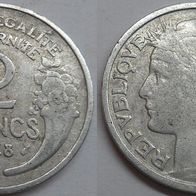 Frankreich 2 Francs 1948 ## E