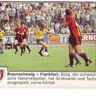 Panini Fussball 1980 Eintracht Braunschweig - Eintracht Frankfurt Nr 50