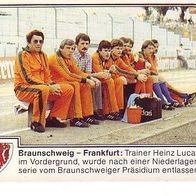 Panini Fussball 1980 Eintracht Braunschweig - Eintracht Frankfurt Nr 56