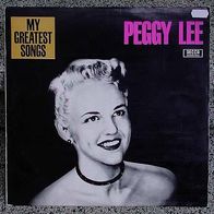12"LEE, Peggy · My Greatest Songs (RAR 1965)