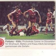 Panini Fussball 1980 Fortuna Düsseldorf - 1. FC Köln Nr 93