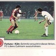 Panini Fussball 1980 Fortuna Düsseldorf - 1. FC Köln Nr 94