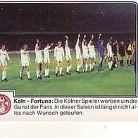 Panini Fussball 1980 1. FC Köln - Fortuna Düsseldorf Nr 185
