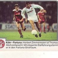 Panini Fussball 1980 1. FC Köln - Fortuna Düsseldorf Nr 188