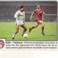 Panini Fussball 1980 1. FC Köln - Fortuna Düsseldorf Nr 193