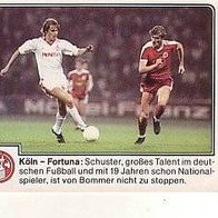 Panini Fussball 1980 1. FC Köln - Fortuna Düsseldorf Nr 198