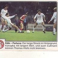 Panini Fussball 1980 1. FC Köln - Fortuna Düsseldorf Nr 199