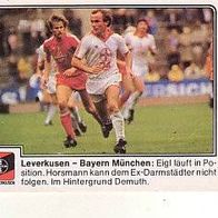 Panini Fussball 1980 Bayer Leverkusen - FC Bayern München Nr 209