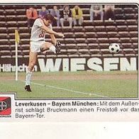 Panini Fussball 1980 Bayer Leverkusen - FC Bayern München Nr 213