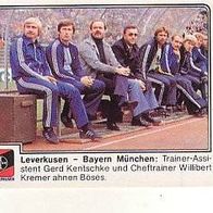 Panini Fussball 1980 Bayer Leverkusen - FC Bayern München Nr 216