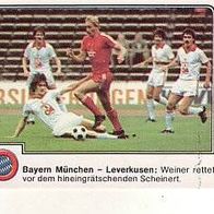 Panini Fussball 1980 FC Bayern München - Bayer Leverkusen Nr 239