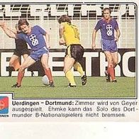 Panini Fussball 1980 Bayer Uerdingen - Borussia Dortmund Nr 294