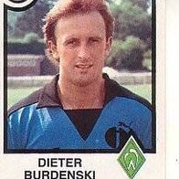 Panini Fussball 1984 Dieter Burdenski Werder Bremen Bild 59