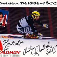 AK Ski Alpin Christian Deißenböck DSV Deutschland Salomon Skifahrer Rennläufer