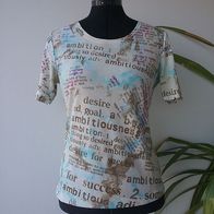 T-Shirt Shirt Gr. 36/38 S Fashion Concept Pullover Pulli Bluse 2