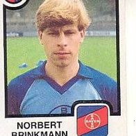 Panini Fussball 1984 Norbert Brinkmann Bayer 05 Uerdingen Bild 361