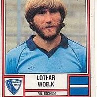 Panini Fussball 1982 Lothar Woelk VfL Bochum Bild 31