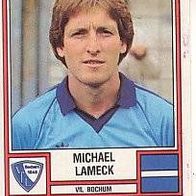 Panini Fussball 1982 Michael Lameck VfL Bochum Bild 33