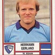 Panini Fussball 1982 Hermann Gerland VfL Bochum Bild 40