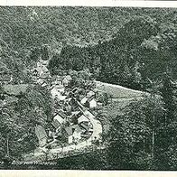 06502 Thale - Treseburg im Harz Blick vom Wildstein um 1940