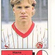 Panini Fussball 1986 Hans Holmquist Fortuna Düsseldorf Bild 68