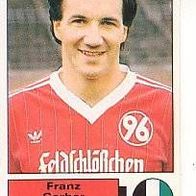 Panini Fussball 1986 Franz Gerber Hannover 96 Bild 132