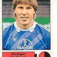 Panini Fussball 1986 Rüdiger Vollborn Bayer 04 Leverkusen Bild 172