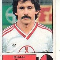 Panini Fussball 1986 Dieter Bast Bayer 04 Leverkusen Bild 177