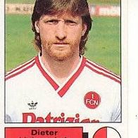 Panini Fussball 1986 Dieter Lieberwirth 1. FC Nürnberg Bild 244