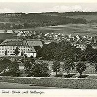 95632 Wunsiedel im Fichtelgebirge Jean Paul - Schule und Siedlung um 1958