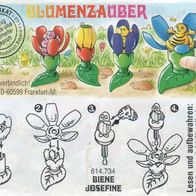 Ü-Ei BPZ 1999 - Blumenzauber - Biene Josefine - 614734