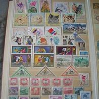 Briefmarken aus Ungarn (T*)