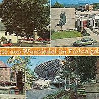 95632 Wunsiedel im Fichtelgebirge 5 Ansichten um 1977