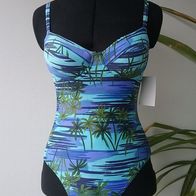 NEU: Badeanzug 36 Bikini Bademode Einteiler mit Bügel Spaghetti Beachwear