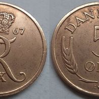 Dänemark 5 Öre 1967 ## Le2