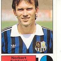 Panini Fussball 1986 Norbert Schlegel 1. FC Saarbrücken Bild 261